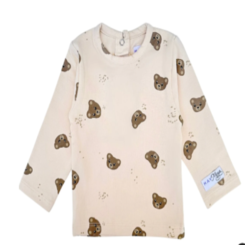 T-shirt lange mouwen Teddy